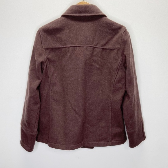 Woolrich Womens Double Breasted Wool Jacket Sz S - Picture 2 of 8